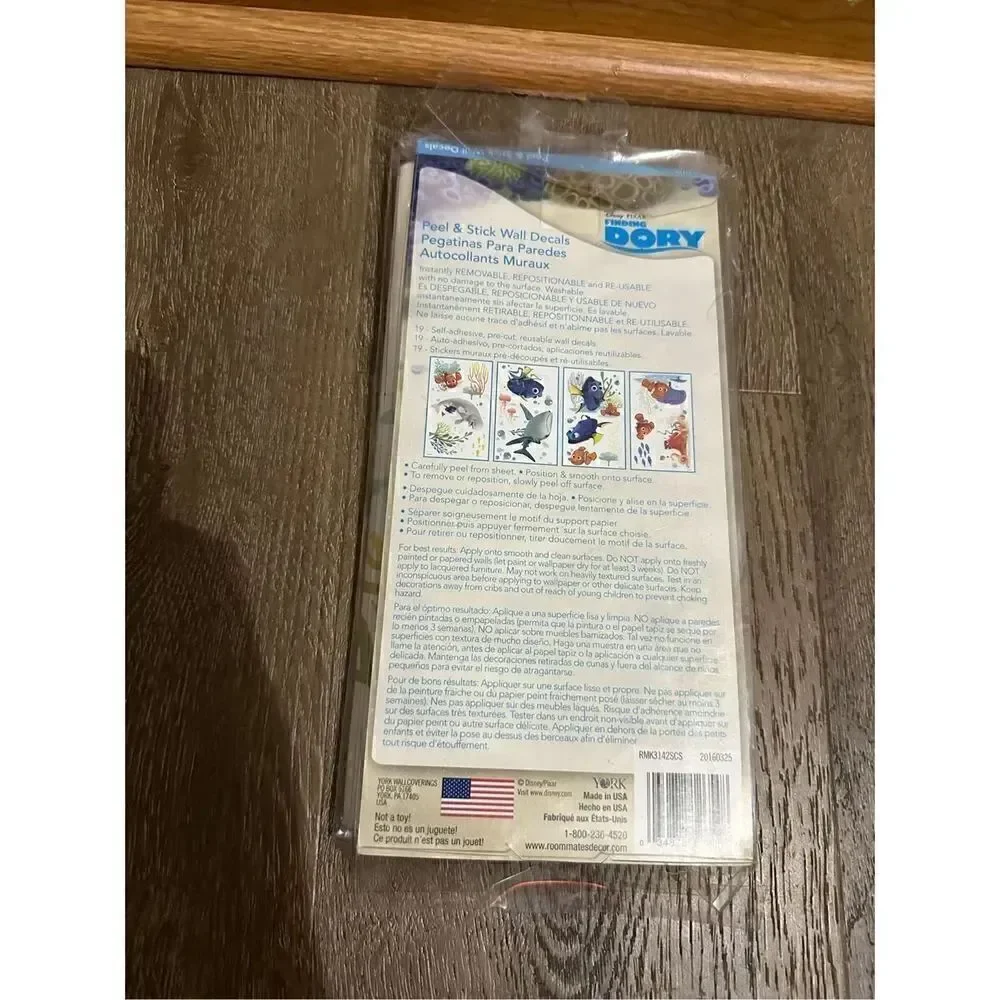 Finding Dory Disney Baby Nursery Decals  Removeable New Open